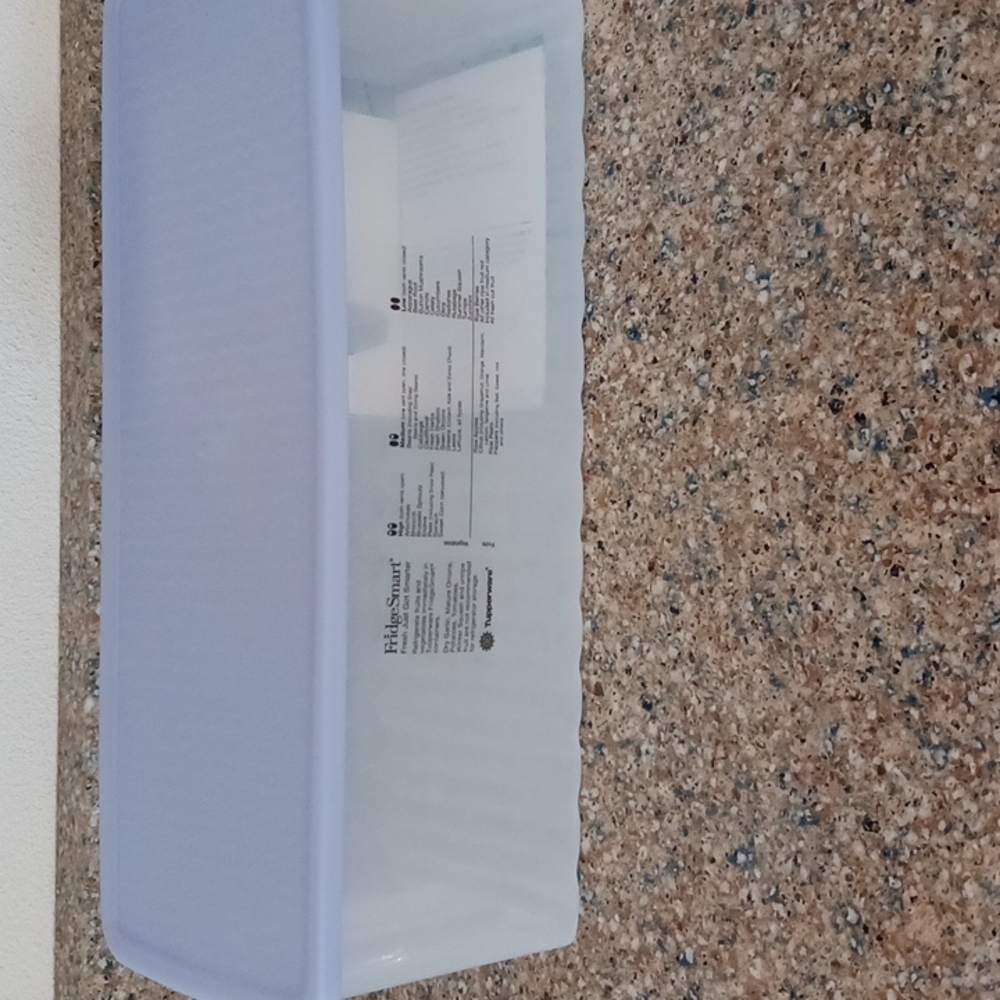 FridgeSmart large tupperware with vents 15x5x5 Kitchen Fridge Storage Organize